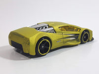 2012 Hot Wheels Auto Motion Speedway Zotic Metallic Light Green Die Cast Toy Car Vehicle