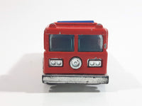 1982 Hot Wheels Fire Eater Red Fire Truck Die Cast Toy Car Vehicle - BW - Blue Lights