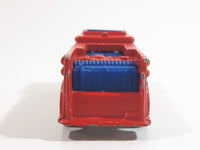 1982 Hot Wheels Fire Eater Red Fire Truck Die Cast Toy Car Vehicle - BW - Blue Lights