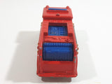 1982 Hot Wheels Fire Eater Red Fire Truck Die Cast Toy Car Vehicle - BW - Blue Lights