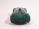 1999 Hot Wheels Double Cross Metalflake Dark Green Die Cast Toy Car Vehicle McDonald's Happy Meal 9/16