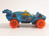 2012 Hot Wheels Quicksand Satin Blue Die Cast Toy Car Vehicle