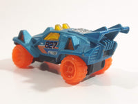 2012 Hot Wheels Quicksand Satin Blue Die Cast Toy Car Vehicle