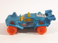 2012 Hot Wheels Quicksand Satin Blue Die Cast Toy Car Vehicle