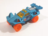 2012 Hot Wheels Quicksand Satin Blue Die Cast Toy Car Vehicle