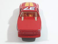 2014 Hot Wheels HW Race: Thrill Racers Circle Trucker Truck Red #37 Die Cast Toy Car Vehicle