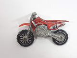 2007 Hot Wheels HW450F Dirt Bike Red Orange 07 Die Cast Toy Motorcycle Vehicle