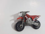 2007 Hot Wheels HW450F Dirt Bike Red Orange 07 Die Cast Toy Motorcycle Vehicle