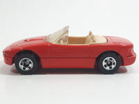 1991 Hot Wheels Mazda MX-5 Miata Convertible Red Die Cast Toy Sports Car Vehicle