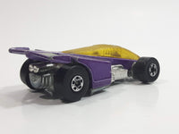 1990 Hot Wheels Speed Fleet Shadow Jet F-3 Inter Cooled Purple Die Cast Toy Race Car Vehicle