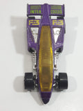 1990 Hot Wheels Speed Fleet Shadow Jet F-3 Inter Cooled Purple Die Cast Toy Race Car Vehicle