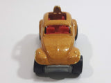 1988 Hot Wheels Color Racers Baja Bug Volkswagen VW Beetle Metallic Orange Brown To Yellow Die Cast Toy Car Vehicle