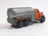 1981 Hot Wheels Peterbilt Tanker Truck California Construction Company Die Cast Toy Car Vehicle