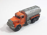 1981 Hot Wheels Peterbilt Tanker Truck California Construction Company Die Cast Toy Car Vehicle