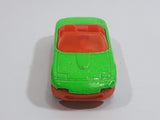 1996 Hot Wheels Double Barrel Race Mazda MX-5 Miata Convertible Bright Green with Gold Glitter Die Cast Toy Sports Car Vehicle