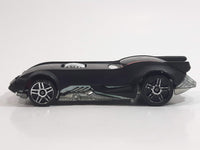 2011 Hot Wheels Track Stars The Batman Batmobile Animated Series Flat Black Die Cast Toy Character Car Vehicle