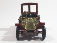 Vintage 1984 Lesney Matchbox Models of YesterYear No.11 1912 Packard Landaulet Dark Red Die Cast Toy Antique Car Vehicle