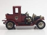 Vintage 1984 Lesney Matchbox Models of YesterYear No.11 1912 Packard Landaulet Dark Red Die Cast Toy Antique Car Vehicle