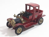 Vintage 1984 Lesney Matchbox Models of YesterYear No.11 1912 Packard Landaulet Dark Red Die Cast Toy Antique Car Vehicle