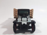 Vintage ERTL 1930 Chevrolet Stake Truck Livestock Transportation Carl Jones Prop. Black 1/43 Scale Die Cast Toy Antique Car Vehicle