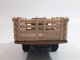 Vintage ERTL 1930 Chevrolet Stake Truck Livestock Transportation Carl Jones Prop. Black 1/43 Scale Die Cast Toy Antique Car Vehicle