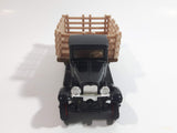 Vintage ERTL 1930 Chevrolet Stake Truck Livestock Transportation Carl Jones Prop. Black 1/43 Scale Die Cast Toy Antique Car Vehicle
