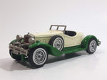 Vintage Lesney Matchbox Models of YesterYear No. Y-14 1931 Stutz Bearcat White and Green Die Cast Toy Antique Car Vehicle