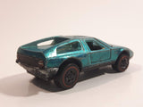 Vintage 1972 Hot Wheels Red Lines Mercedes Benz C-111 Spectraflame Aqua Die Cast Toy Car Vehicle Opening Gull Wing Doors