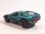 Vintage 1972 Hot Wheels Red Lines Mercedes Benz C-111 Spectraflame Aqua Die Cast Toy Car Vehicle Opening Gull Wing Doors