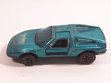 Vintage 1972 Hot Wheels Red Lines Mercedes Benz C-111 Spectraflame Aqua Die Cast Toy Car Vehicle Opening Gull Wing Doors