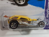 2013 Hot Wheels HW Showroom Surf Crate Yellow Die Cast Toy Car Vehicle - New in Package