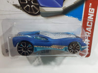 2013 Hot Wheels HW Racing Thrill Racers CUL8R Satin Blue Die Cast Toy Car Vehicle New in Package