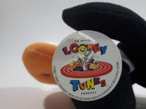 1996 Warner Bros Looney Tunes Daffy Duck Cartoon Character 6" Plush with Tags