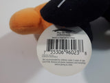 1996 Warner Bros Looney Tunes Daffy Duck Cartoon Character 6" Plush with Tags