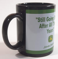 Enesco John Deere "Still Going Strong After All These Years" Black Ceramic Coffee Mug Cup