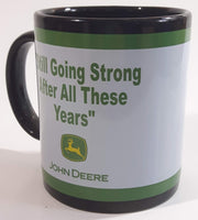 Enesco John Deere "Still Going Strong After All These Years" Black Ceramic Coffee Mug Cup