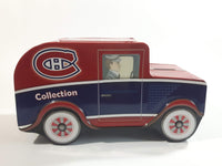 Montreal Canadiens NHL Ice Hockey Team Delivery Van Car Shaped Tin Metal Coin Bank