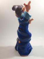 Concord Canada Disney Dopey & Sneezy Stacked Dwarfs Blue 10" Tall Vinyl Coin Bank