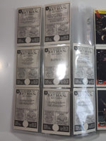 1992 Zellers DC Comics Batman Returns 24 Trading Cards Full Set