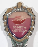 Vintage MS Nieuw Amsterdam Holland America Line Metal Spoon Travel Souvenir