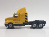 Maisto Tonka Hauler Semi Tractor Truck Yellow Die Cast Toy Car Vehicle