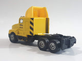 Maisto Tonka Hauler Semi Tractor Truck Yellow Die Cast Toy Car Vehicle