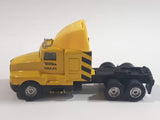 Maisto Tonka Hauler Semi Tractor Truck Yellow Die Cast Toy Car Vehicle