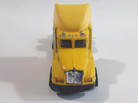 Maisto Tonka Hauler Semi Tractor Truck Yellow Die Cast Toy Car Vehicle