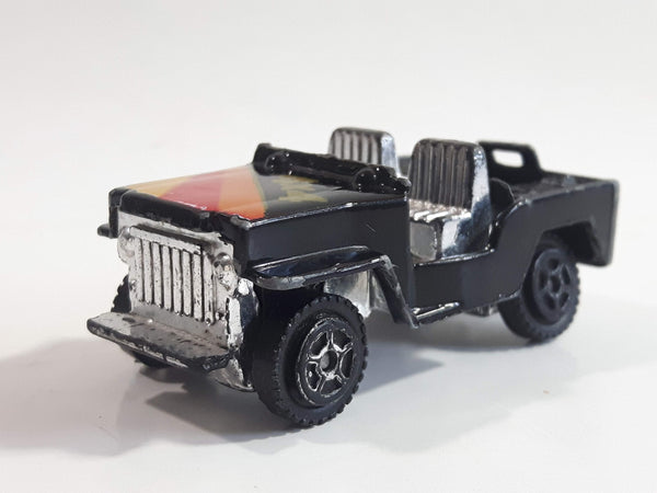 Summer Marz Karz S-8634 Jeep 4x4 Black Die Cast Toy Car Vehicle