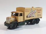 Lledo Days Gone Premier Collection Toblerone Chocolate 1937 Scammel 6-Wheeler Truck Green and Tan Die Cast Toy Car Vehicle