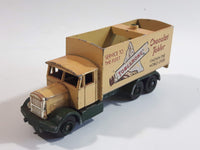 Lledo Days Gone Premier Collection Toblerone Chocolate 1937 Scammel 6-Wheeler Truck Green and Tan Die Cast Toy Car Vehicle