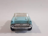 2013 Matchbox MBX Adventure City 1957 Chevrolet Bel Air Convertible Light Blue Die Cast Toy Car Vehicle