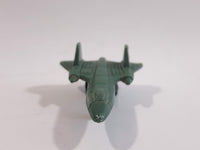 Fighter Jet Army Green Plastic Toy Airplane Aircraft Vehicle