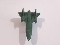 Fighter Jet Army Green Plastic Toy Airplane Aircraft Vehicle